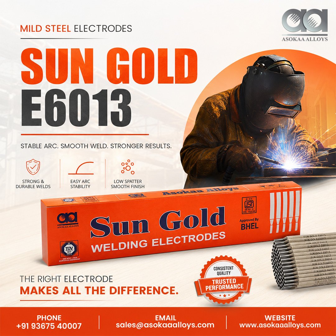 E6013 Mild Steel Welding Electrode Suppliers India