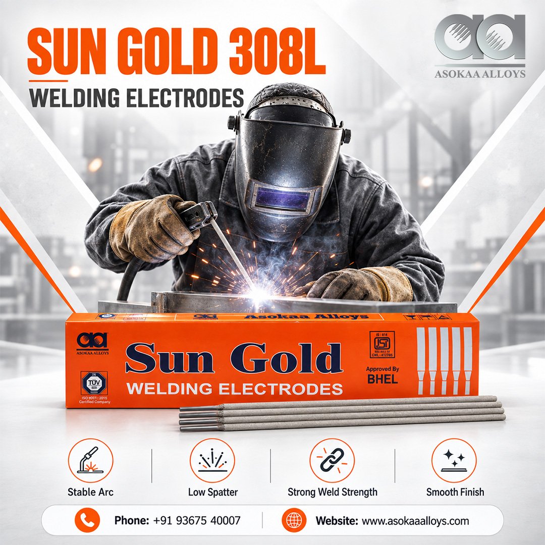 Stainless Steel E308L Welding Electrodes | Industrial Welding